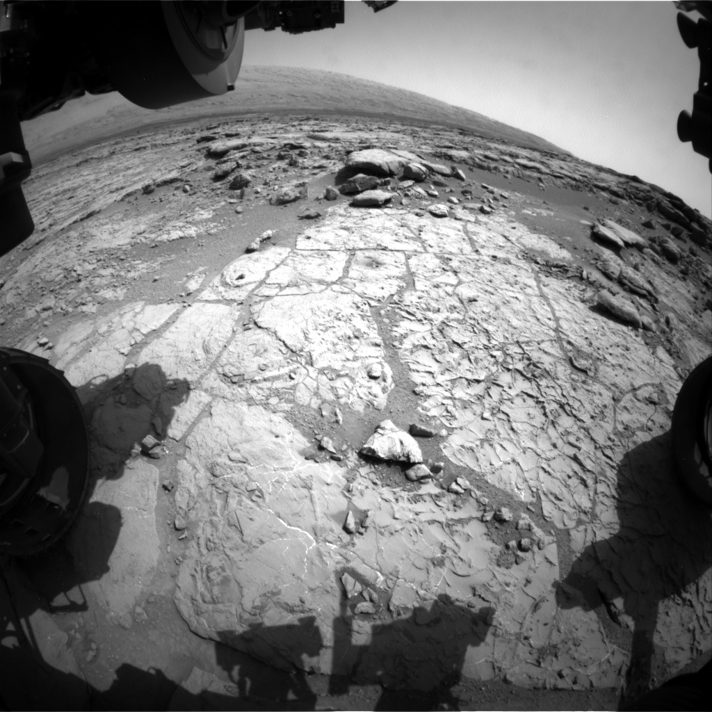 Nasa's Mars rover Curiosity acquired this image using its Front Hazard Avoidance Camera (Front Hazcam) on Sol 231, at drive 0, site number 6