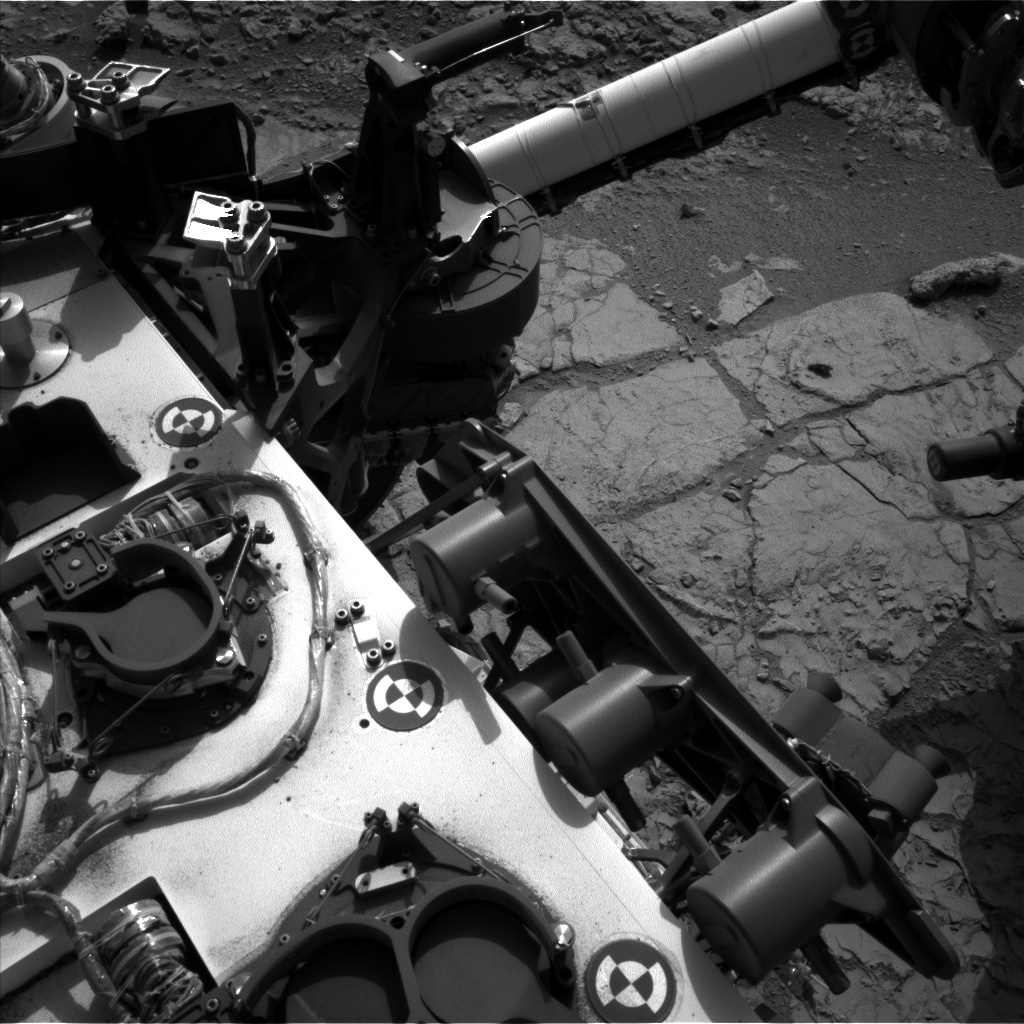 Nasa's Mars rover Curiosity acquired this image using its Left Navigation Camera on Sol 231, at drive 0, site number 6