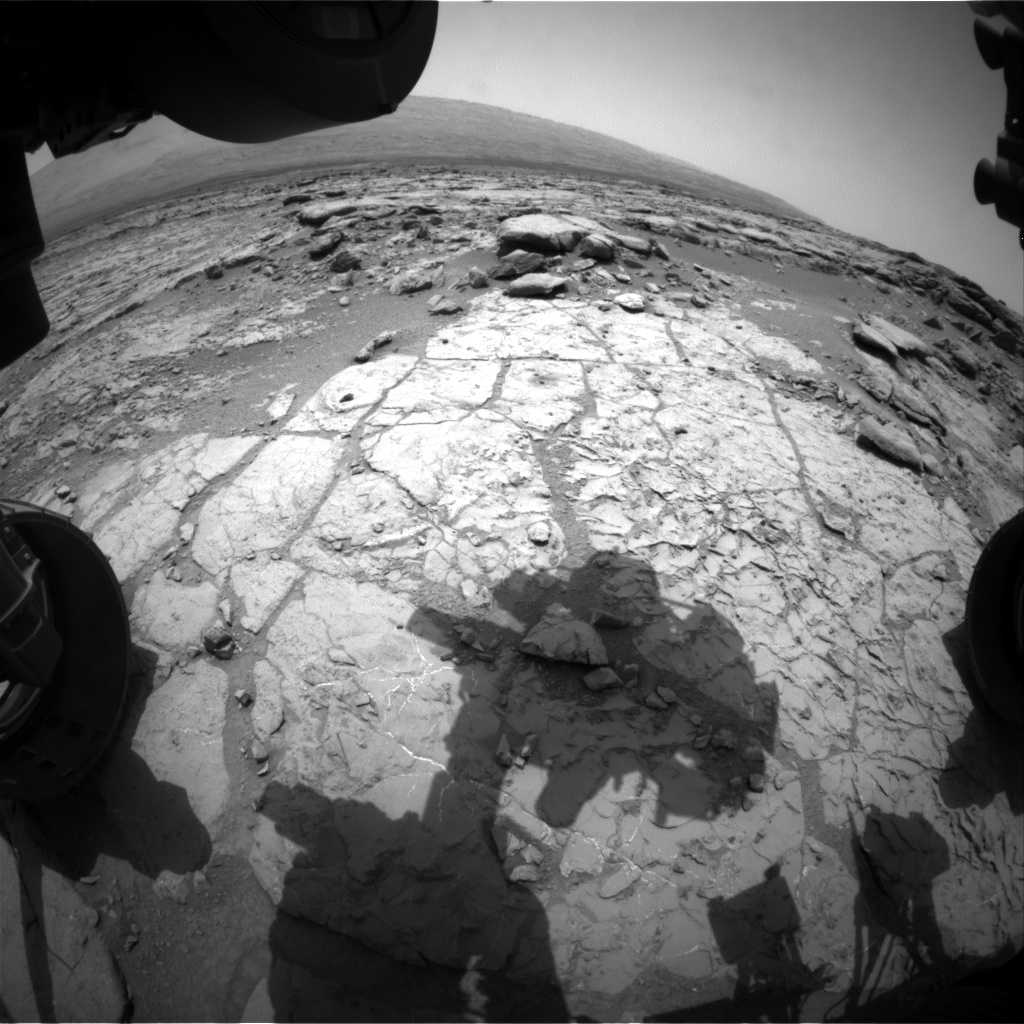 Nasa's Mars rover Curiosity acquired this image using its Front Hazard Avoidance Camera (Front Hazcam) on Sol 262, at drive 0, site number 6