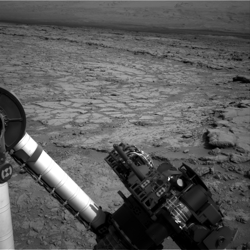 Nasa's Mars rover Curiosity acquired this image using its Right Navigation Camera on Sol 262, at drive 0, site number 6