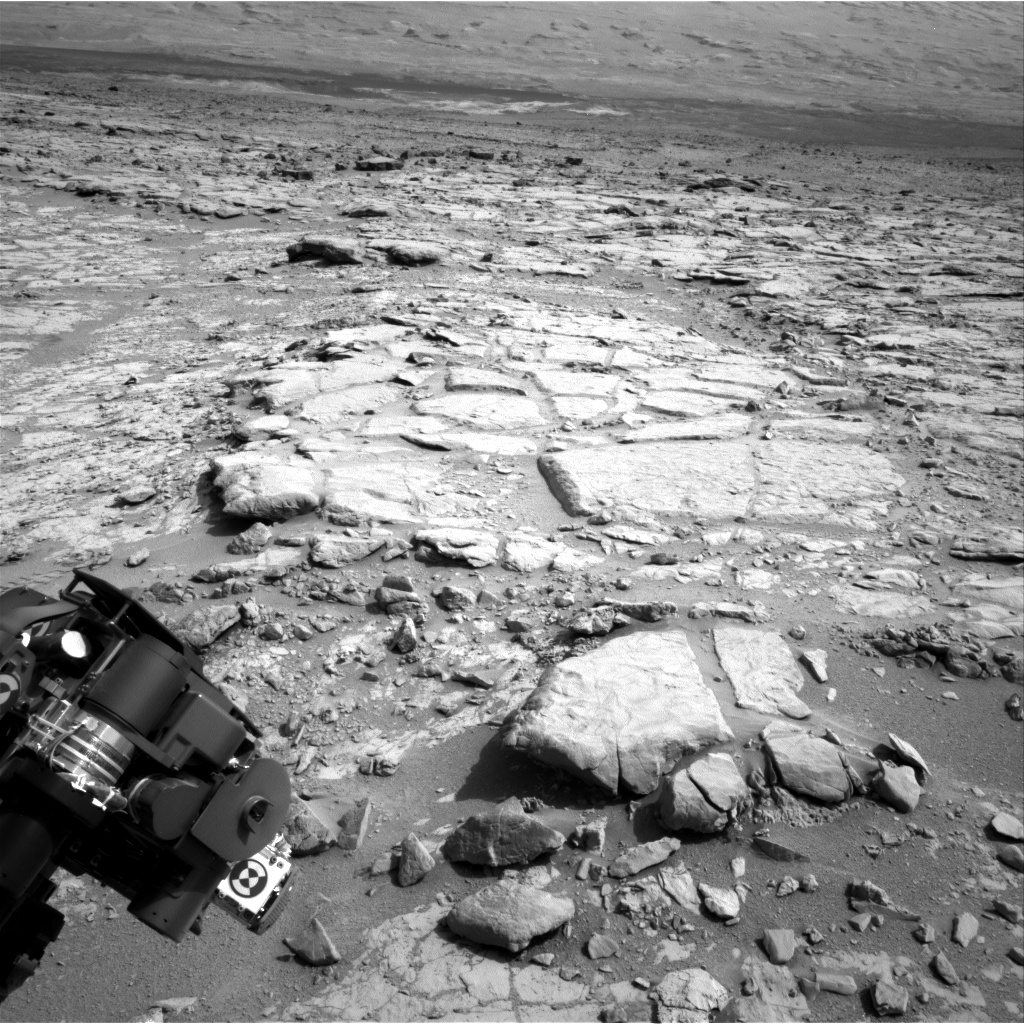 Nasa's Mars rover Curiosity acquired this image using its Right Navigation Camera on Sol 262, at drive 0, site number 6