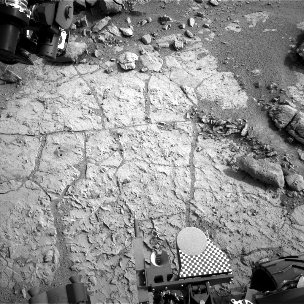 Nasa's Mars rover Curiosity acquired this image using its Left Navigation Camera on Sol 268, at drive 0, site number 6