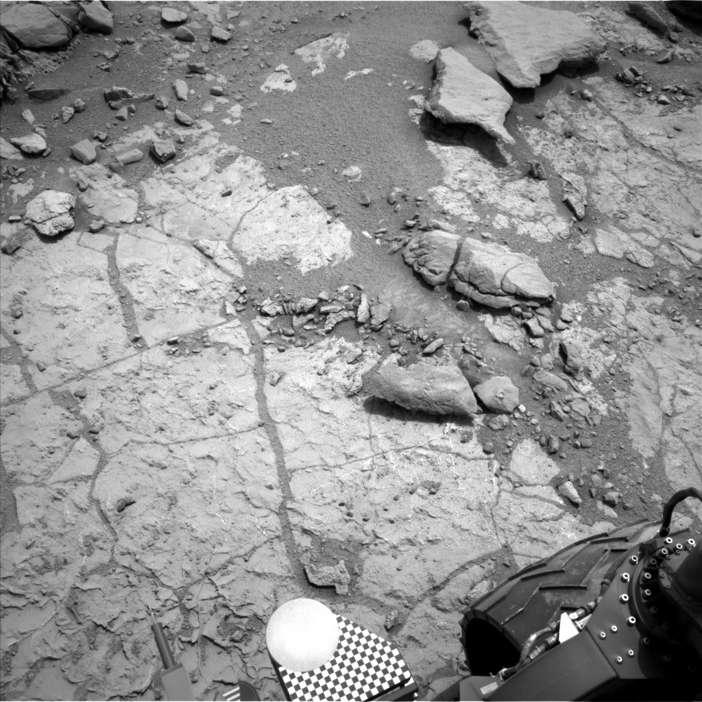 Nasa's Mars rover Curiosity acquired this image using its Left Navigation Camera on Sol 269, at drive 0, site number 6