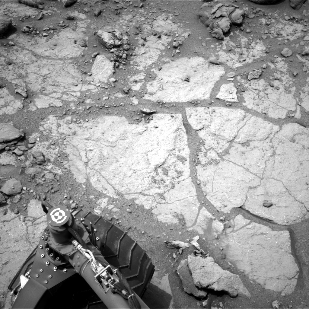 Nasa's Mars rover Curiosity acquired this image using its Right Navigation Camera on Sol 269, at drive 0, site number 6