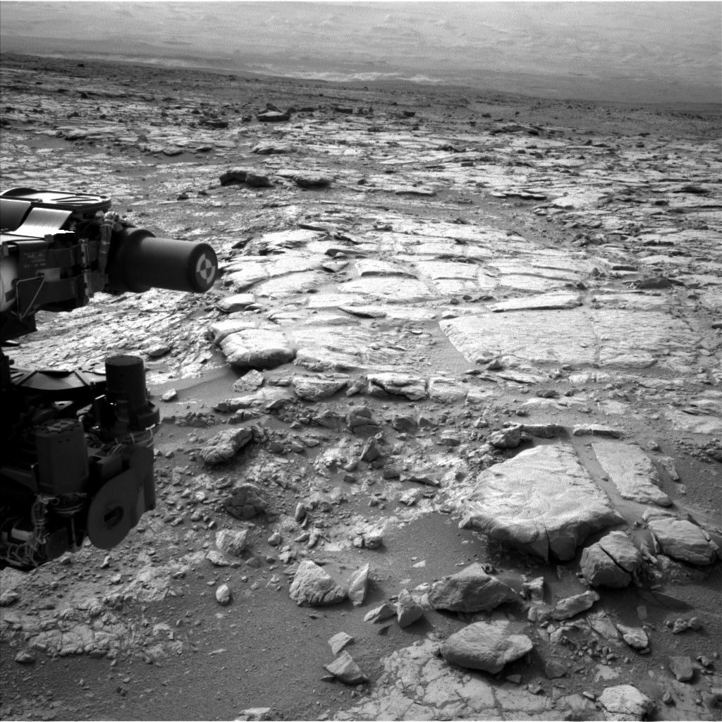 Nasa's Mars rover Curiosity acquired this image using its Left Navigation Camera on Sol 270, at drive 0, site number 6