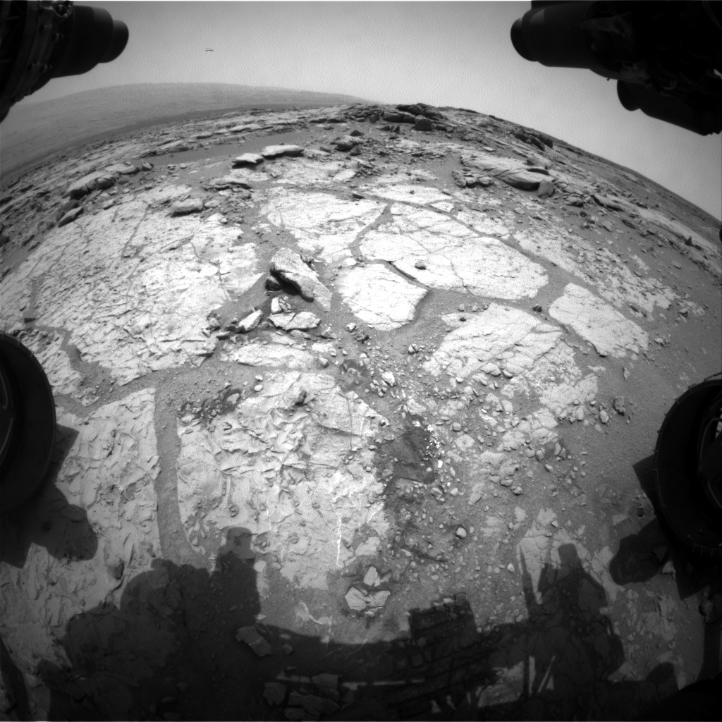 Nasa's Mars rover Curiosity acquired this image using its Front Hazard Avoidance Camera (Front Hazcam) on Sol 272, at drive 68, site number 6