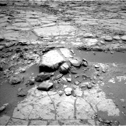 Nasa's Mars rover Curiosity acquired this image using its Left Navigation Camera on Sol 272, at drive 0, site number 6