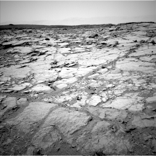 Nasa's Mars rover Curiosity acquired this image using its Left Navigation Camera on Sol 272, at drive 54, site number 6