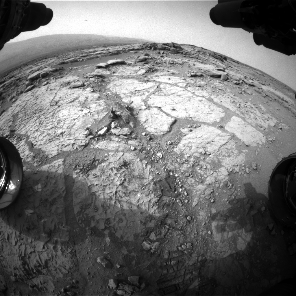 Nasa's Mars rover Curiosity acquired this image using its Front Hazard Avoidance Camera (Front Hazcam) on Sol 273, at drive 68, site number 6