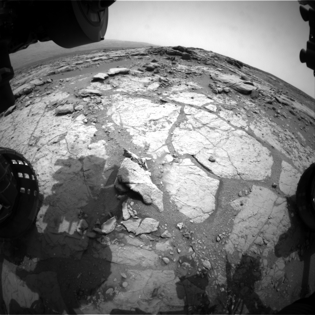 Nasa's Mars rover Curiosity acquired this image using its Front Hazard Avoidance Camera (Front Hazcam) on Sol 274, at drive 82, site number 6
