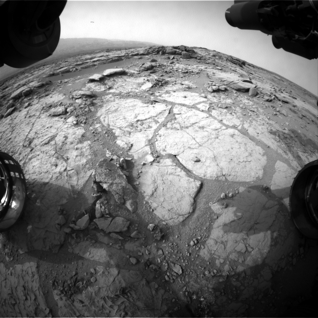 Nasa's Mars rover Curiosity acquired this image using its Front Hazard Avoidance Camera (Front Hazcam) on Sol 275, at drive 82, site number 6