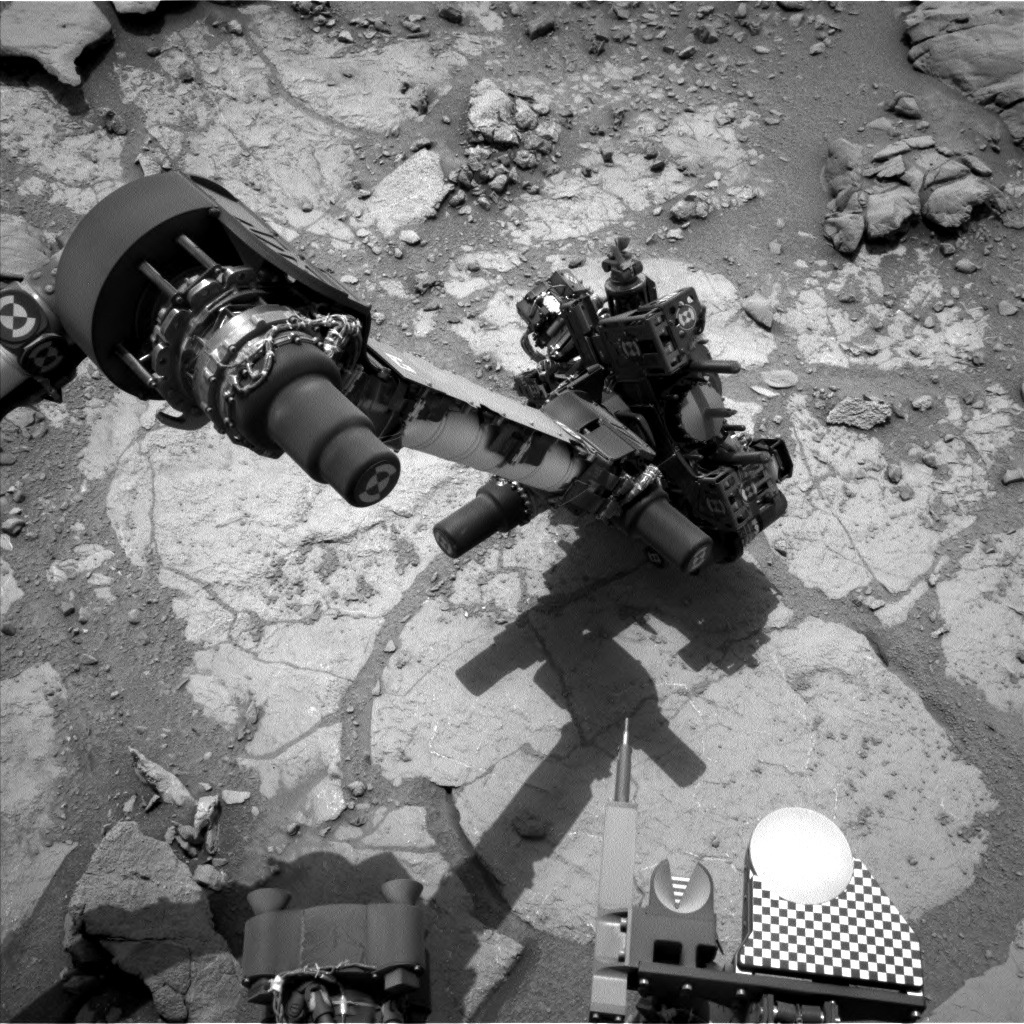 Nasa's Mars rover Curiosity acquired this image using its Left Navigation Camera on Sol 276, at drive 82, site number 6