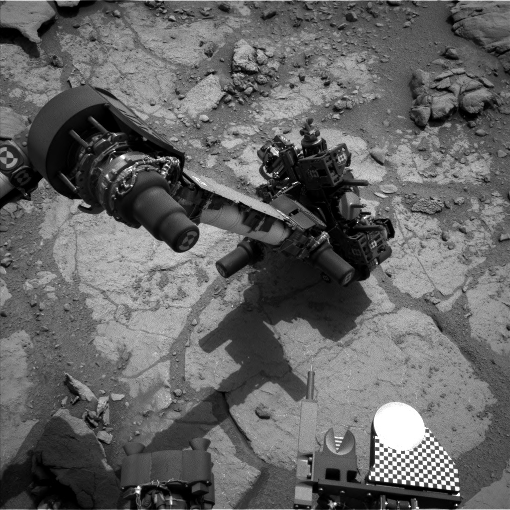 Nasa's Mars rover Curiosity acquired this image using its Left Navigation Camera on Sol 277, at drive 82, site number 6