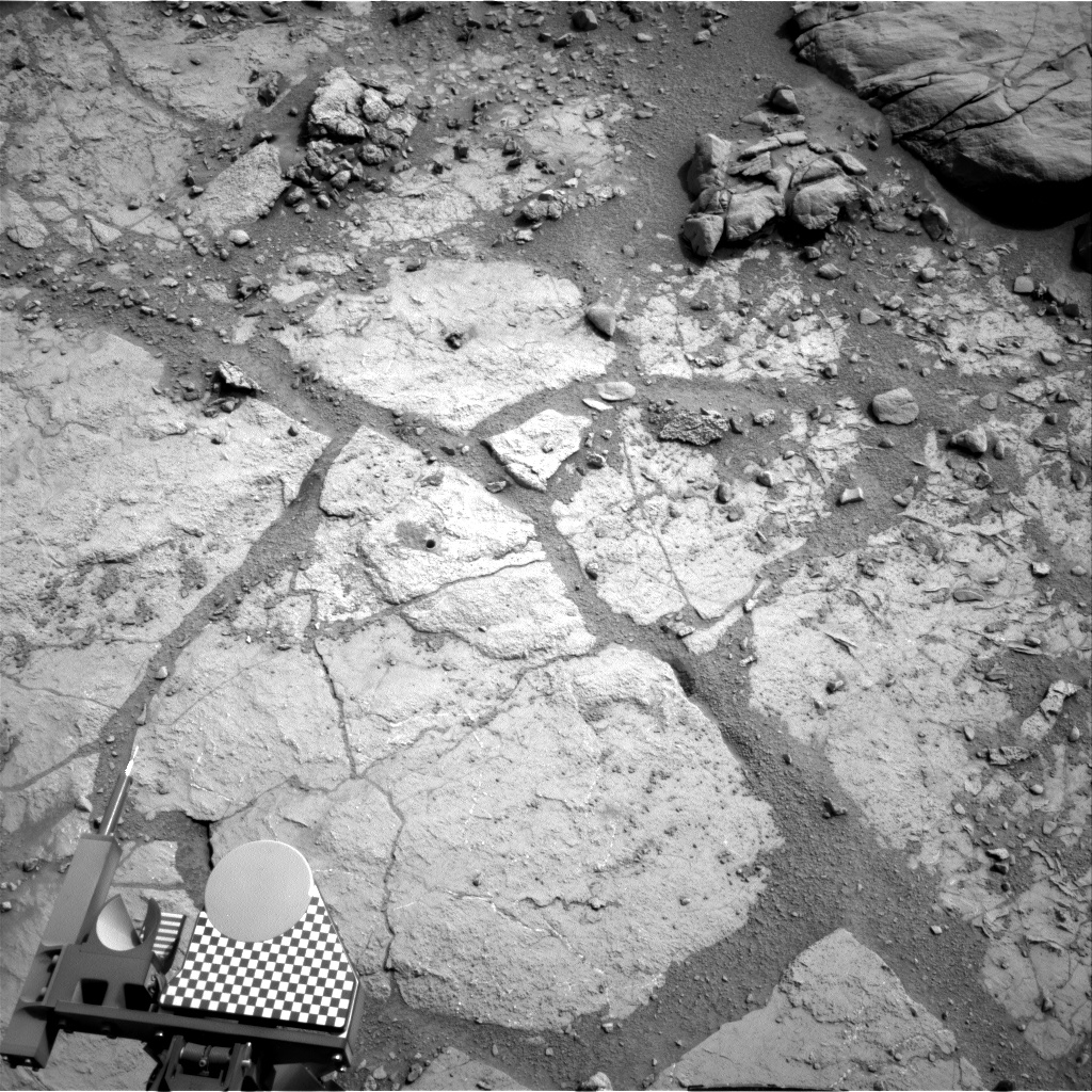 Nasa's Mars rover Curiosity acquired this image using its Right Navigation Camera on Sol 279, at drive 82, site number 6