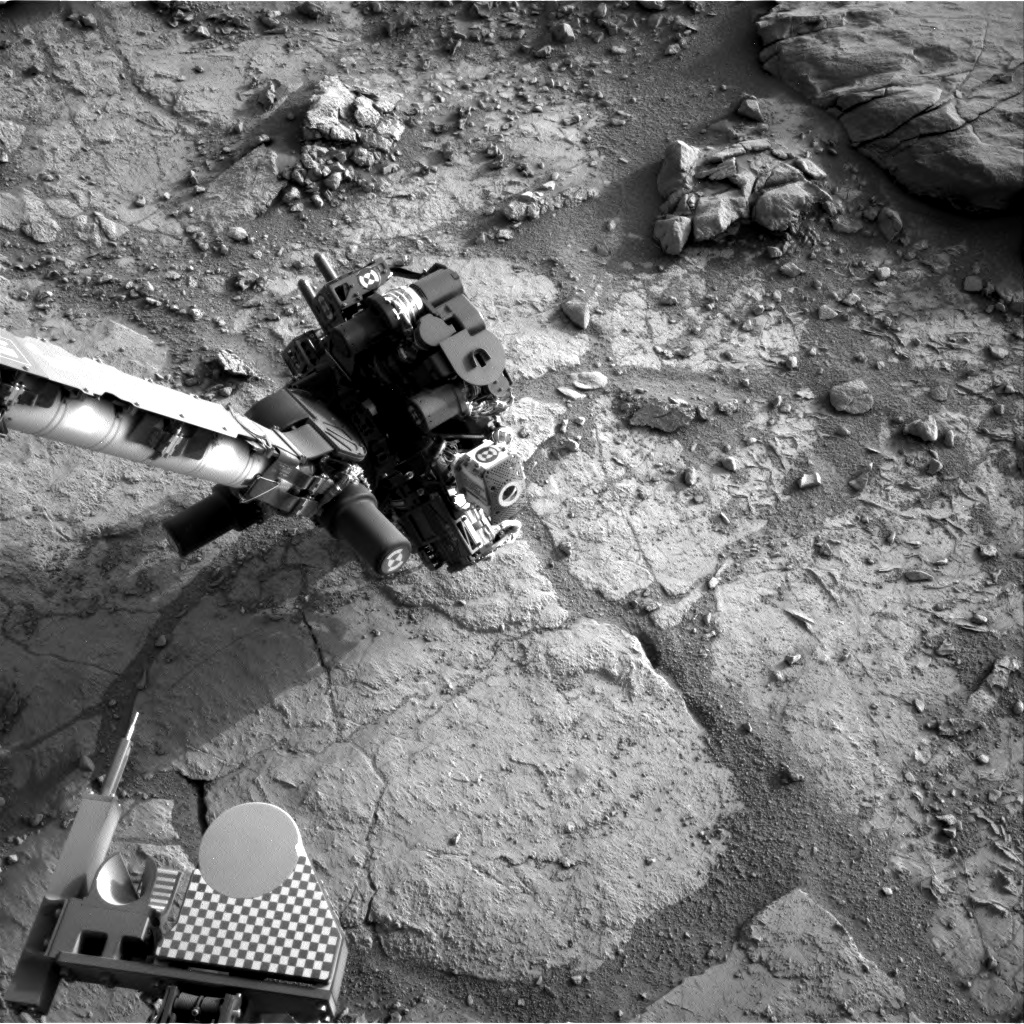 Nasa's Mars rover Curiosity acquired this image using its Right Navigation Camera on Sol 283, at drive 82, site number 6