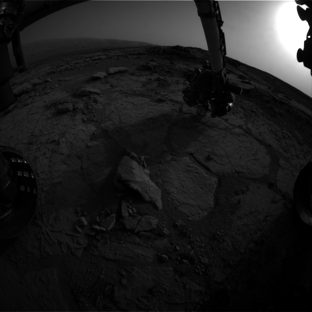 Nasa's Mars rover Curiosity acquired this image using its Front Hazard Avoidance Camera (Front Hazcam) on Sol 286, at drive 82, site number 6
