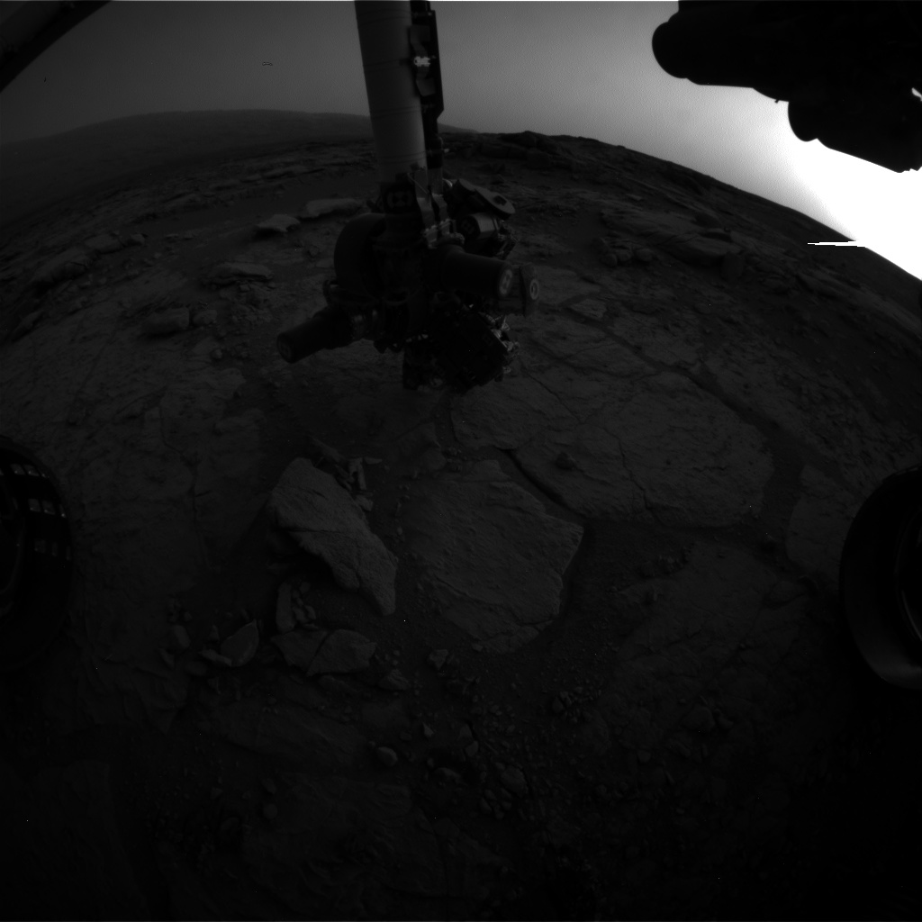 Nasa's Mars rover Curiosity acquired this image using its Front Hazard Avoidance Camera (Front Hazcam) on Sol 291, at drive 82, site number 6