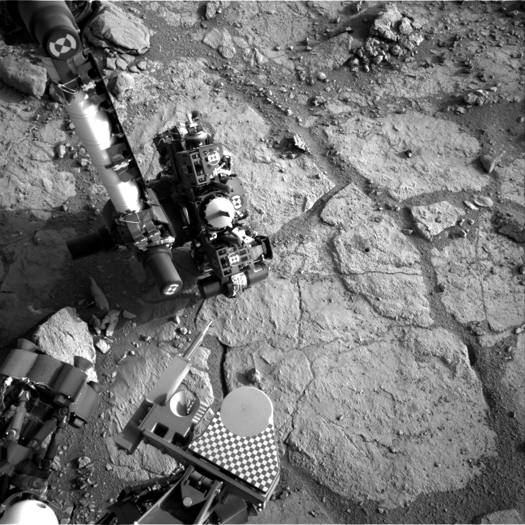 Nasa's Mars rover Curiosity acquired this image using its Right Navigation Camera on Sol 291, at drive 82, site number 6