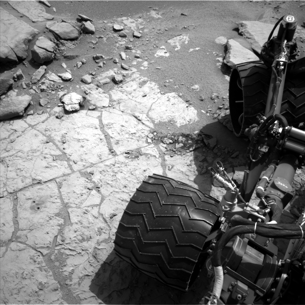 Nasa's Mars rover Curiosity acquired this image using its Left Navigation Camera on Sol 296, at drive 116, site number 6