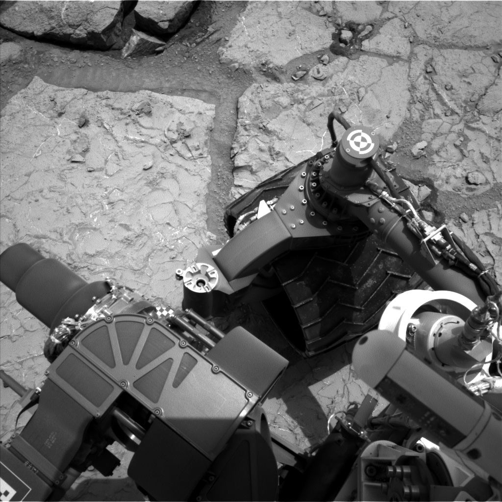 Nasa's Mars rover Curiosity acquired this image using its Left Navigation Camera on Sol 297, at drive 122, site number 6