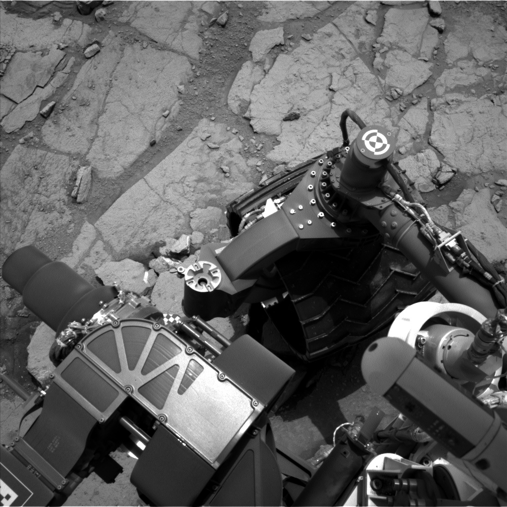Nasa's Mars rover Curiosity acquired this image using its Left Navigation Camera on Sol 297, at drive 128, site number 6