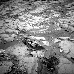 Nasa's Mars rover Curiosity acquired this image using its Left Navigation Camera on Sol 297, at drive 190, site number 6