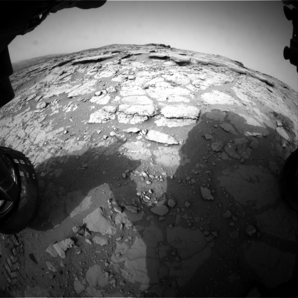 Nasa's Mars rover Curiosity acquired this image using its Front Hazard Avoidance Camera (Front Hazcam) on Sol 298, at drive 224, site number 6
