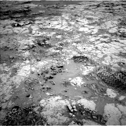 Nasa's Mars rover Curiosity acquired this image using its Left Navigation Camera on Sol 299, at drive 224, site number 6