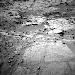 Nasa's Mars rover Curiosity acquired this image using its Left Navigation Camera on Sol 299, at drive 290, site number 6