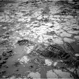 Nasa's Mars rover Curiosity acquired this image using its Right Navigation Camera on Sol 299, at drive 236, site number 6