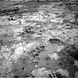 Nasa's Mars rover Curiosity acquired this image using its Right Navigation Camera on Sol 299, at drive 242, site number 6