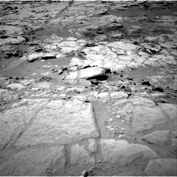Nasa's Mars rover Curiosity acquired this image using its Right Navigation Camera on Sol 299, at drive 284, site number 6