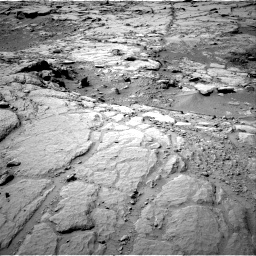 Nasa's Mars rover Curiosity acquired this image using its Right Navigation Camera on Sol 299, at drive 308, site number 6