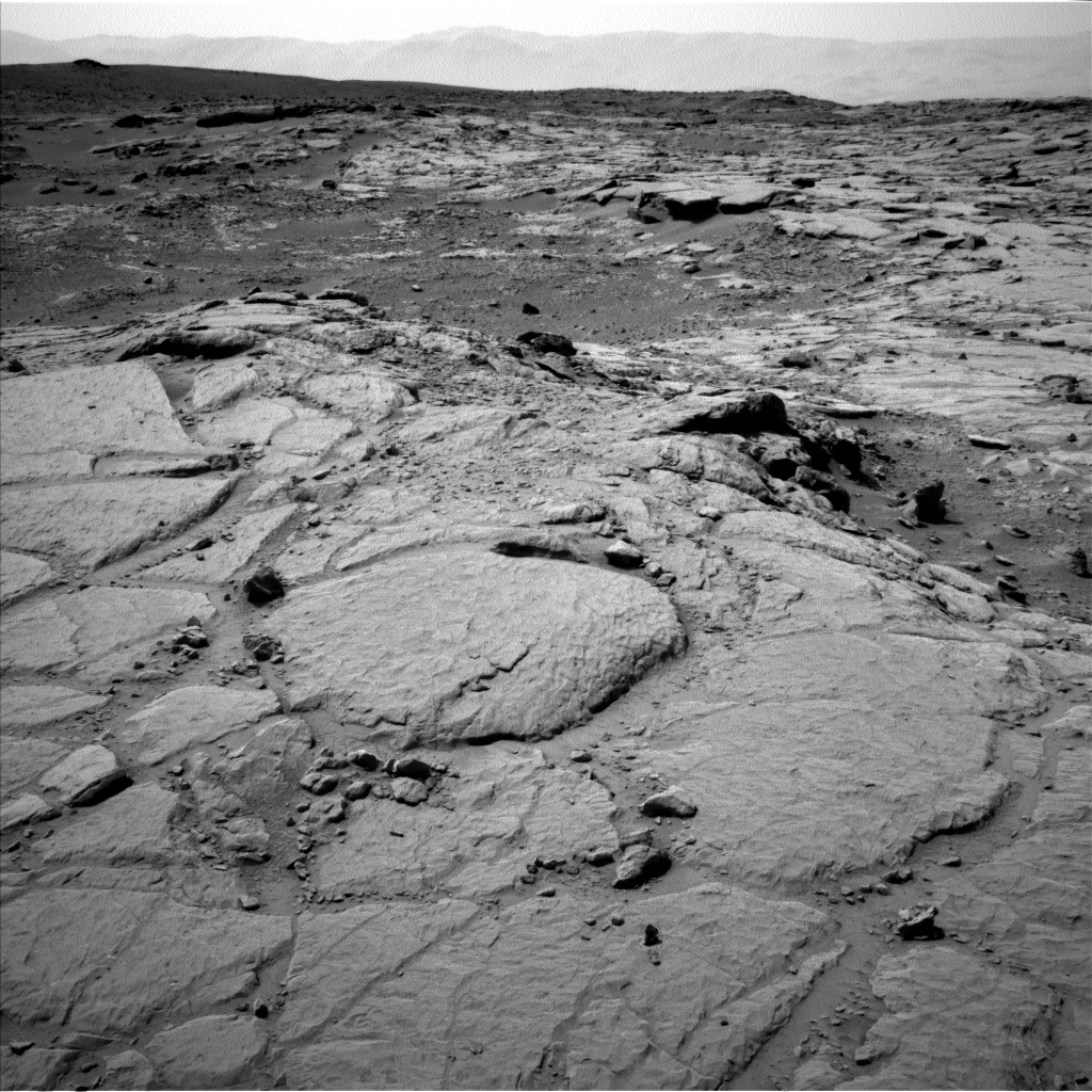 Nasa's Mars rover Curiosity acquired this image using its Left Navigation Camera on Sol 300, at drive 308, site number 6