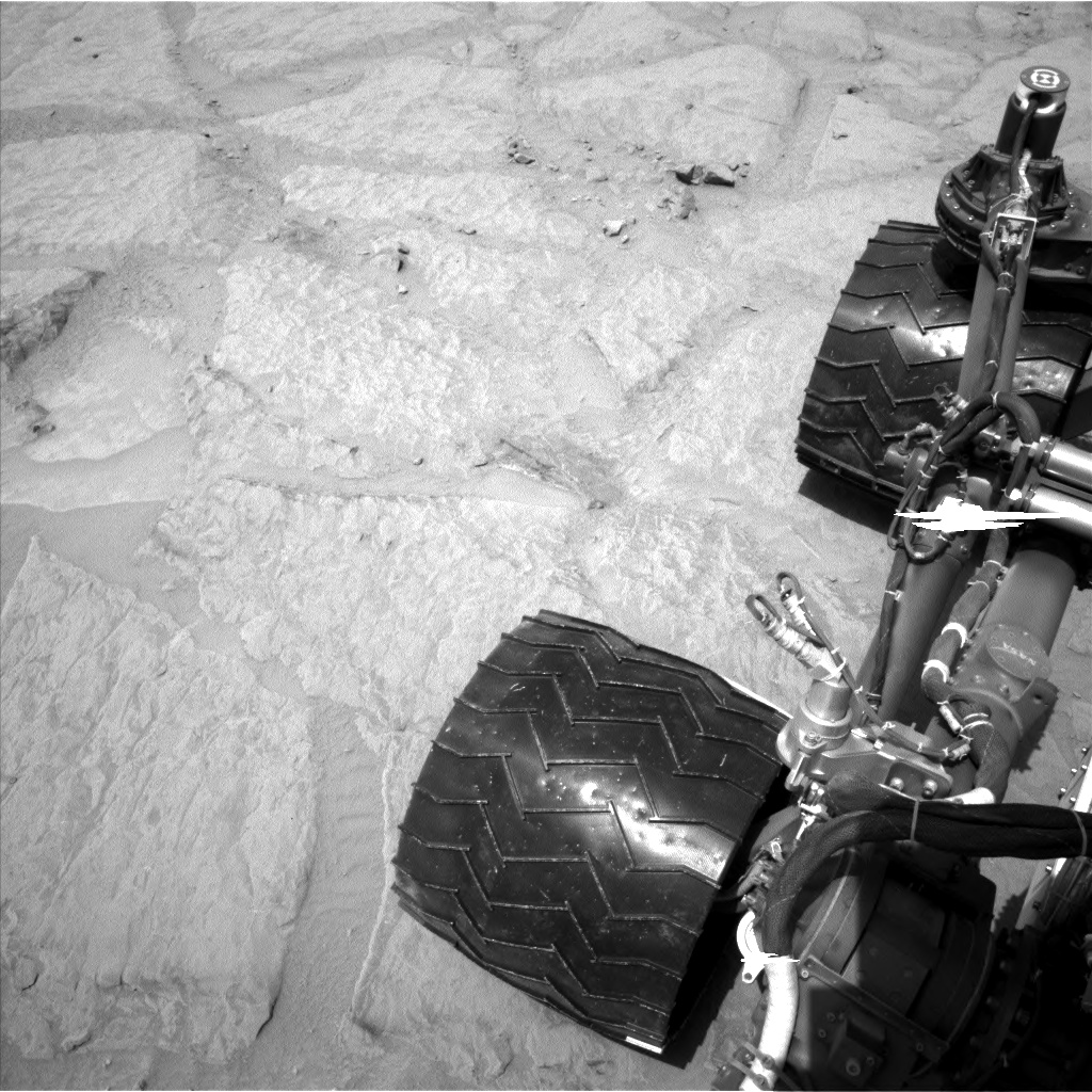 Nasa's Mars rover Curiosity acquired this image using its Left Navigation Camera on Sol 301, at drive 410, site number 6