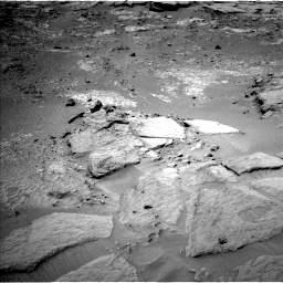 Nasa's Mars rover Curiosity acquired this image using its Left Navigation Camera on Sol 302, at drive 410, site number 6