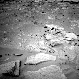 Nasa's Mars rover Curiosity acquired this image using its Left Navigation Camera on Sol 302, at drive 416, site number 6