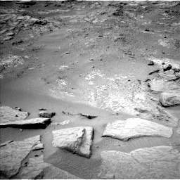 Nasa's Mars rover Curiosity acquired this image using its Left Navigation Camera on Sol 302, at drive 422, site number 6