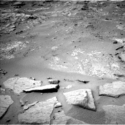 Nasa's Mars rover Curiosity acquired this image using its Left Navigation Camera on Sol 302, at drive 428, site number 6