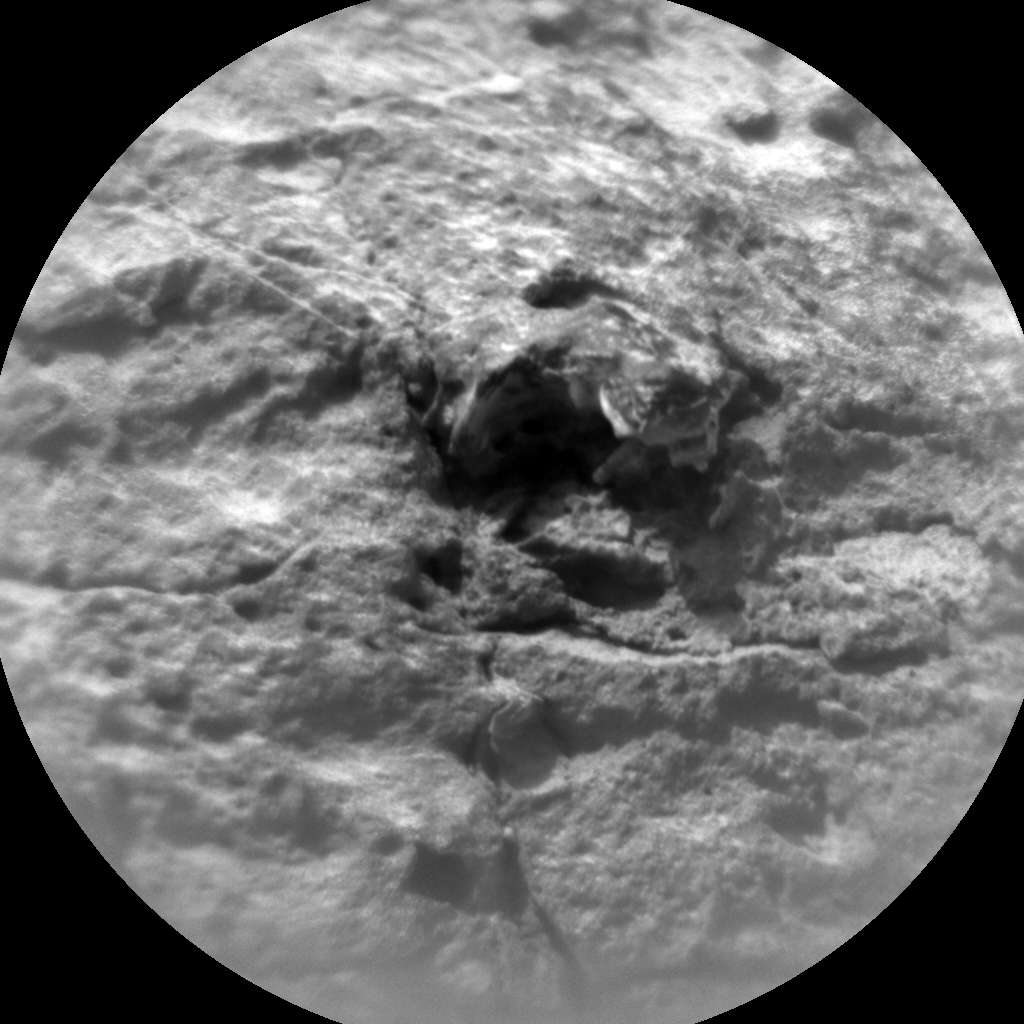 Nasa's Mars rover Curiosity acquired this image using its Chemistry & Camera (ChemCam) on Sol 302, at drive 410, site number 6