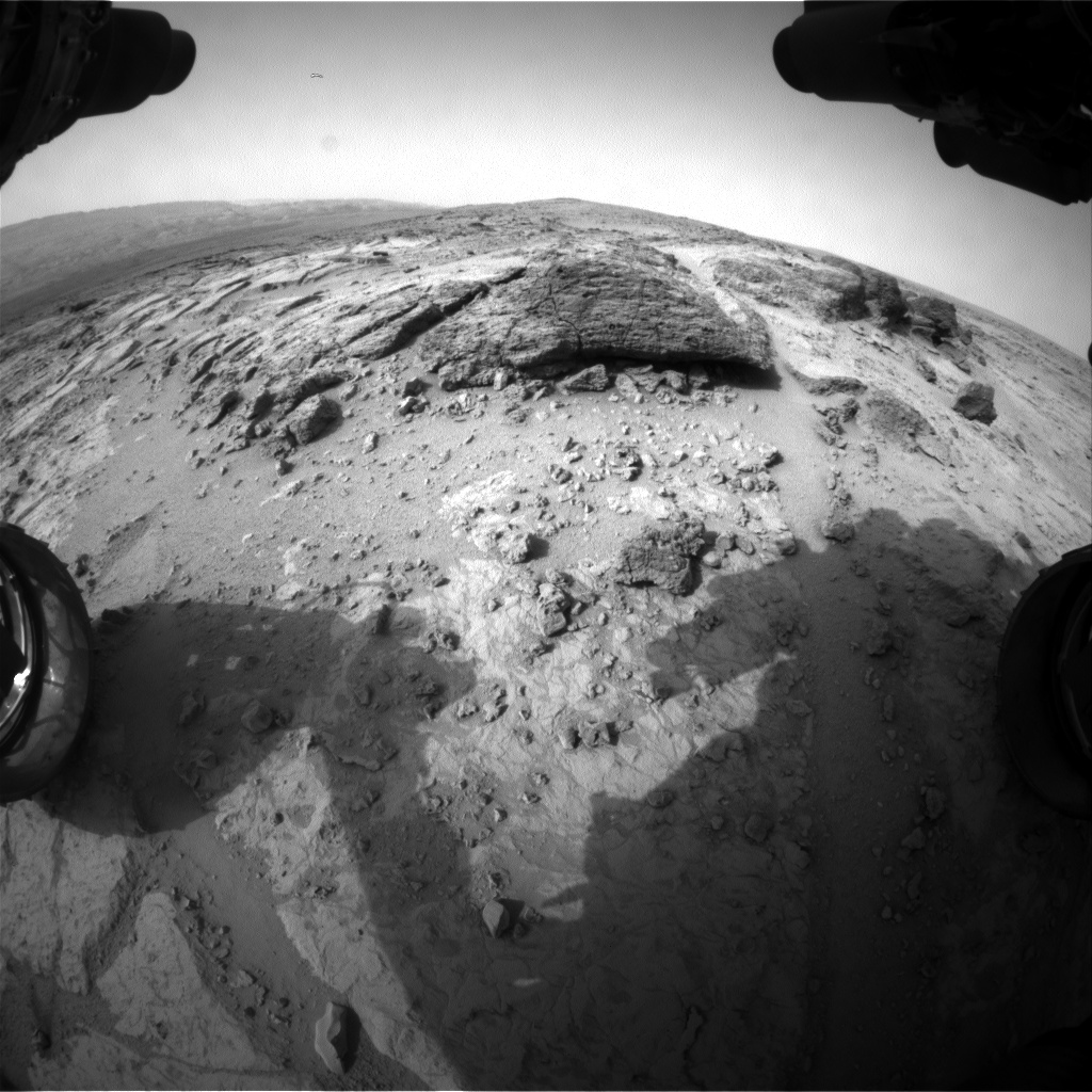 Nasa's Mars rover Curiosity acquired this image using its Front Hazard Avoidance Camera (Front Hazcam) on Sol 306, at drive 450, site number 6