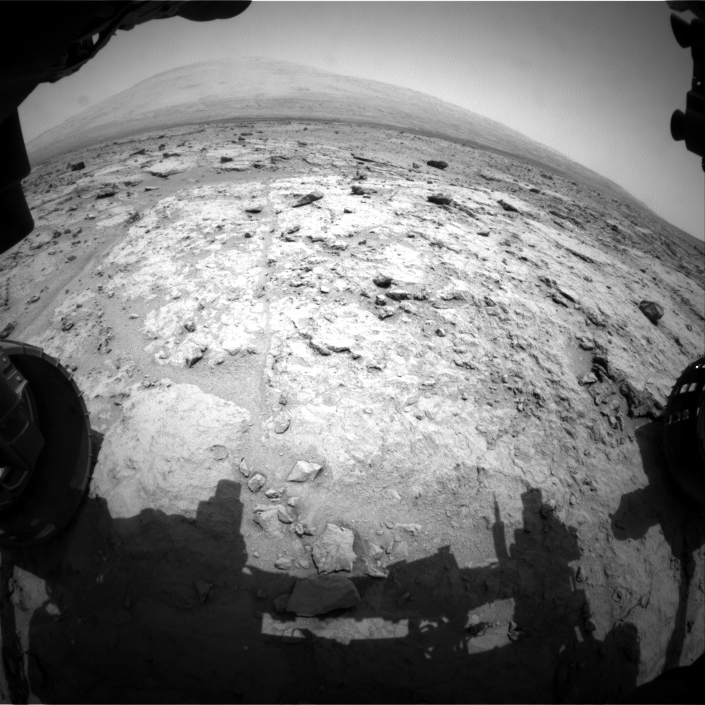 Nasa's Mars rover Curiosity acquired this image using its Front Hazard Avoidance Camera (Front Hazcam) on Sol 307, at drive 560, site number 6