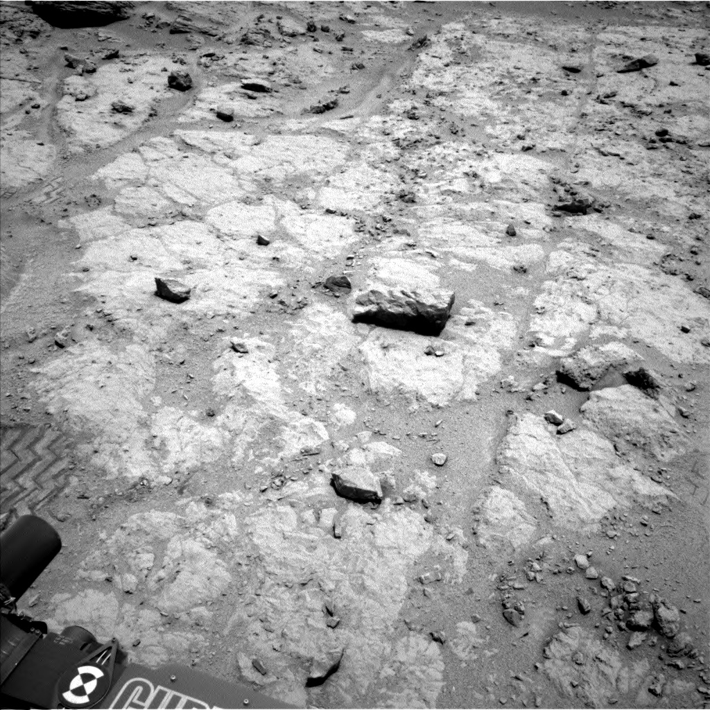 Nasa's Mars rover Curiosity acquired this image using its Left Navigation Camera on Sol 307, at drive 540, site number 6