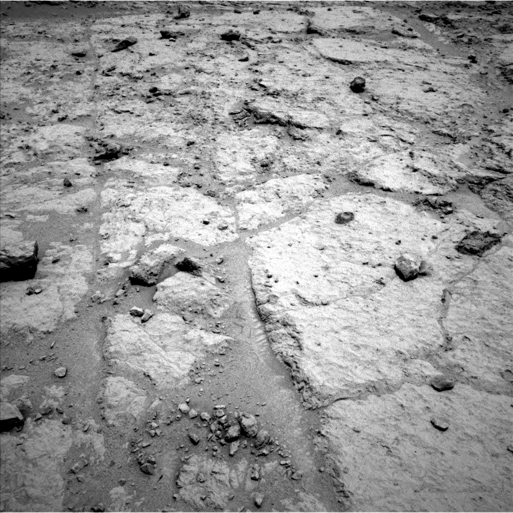 Nasa's Mars rover Curiosity acquired this image using its Left Navigation Camera on Sol 307, at drive 540, site number 6