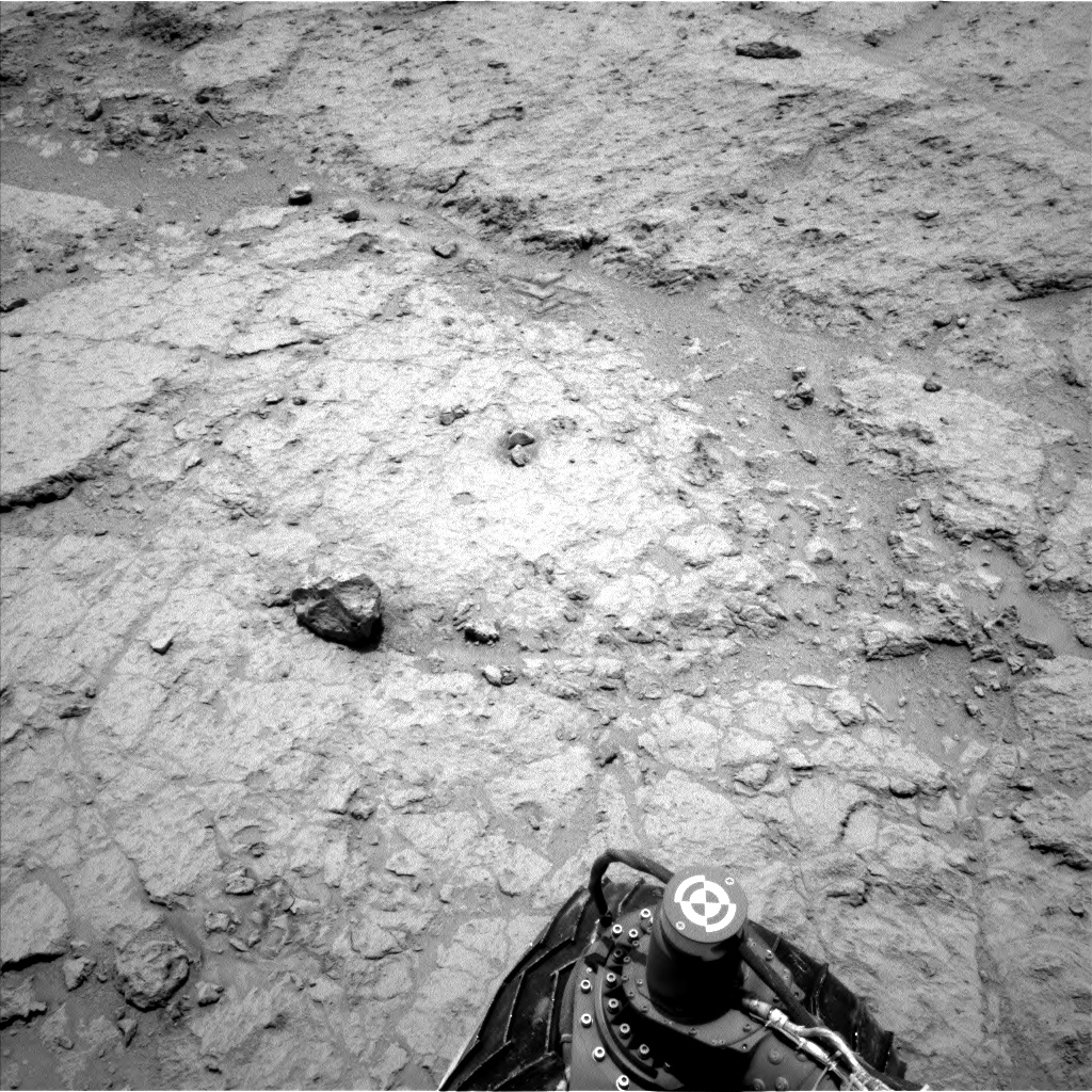 Nasa's Mars rover Curiosity acquired this image using its Left Navigation Camera on Sol 307, at drive 560, site number 6