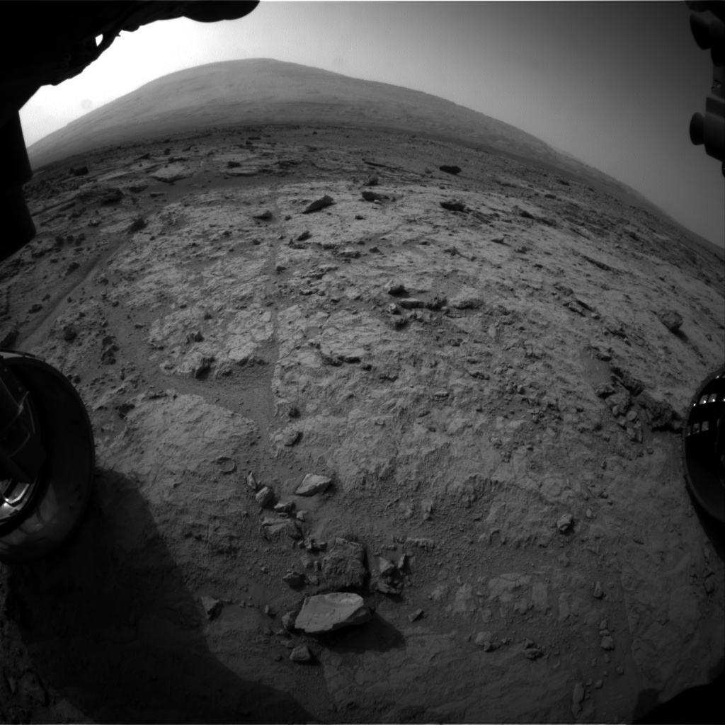 Nasa's Mars rover Curiosity acquired this image using its Front Hazard Avoidance Camera (Front Hazcam) on Sol 308, at drive 560, site number 6