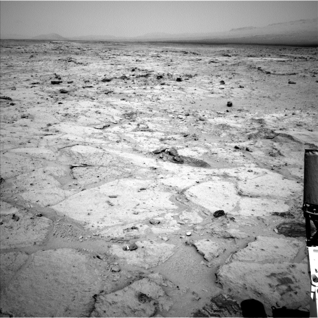 Nasa's Mars rover Curiosity acquired this image using its Left Navigation Camera on Sol 309, at drive 658, site number 6