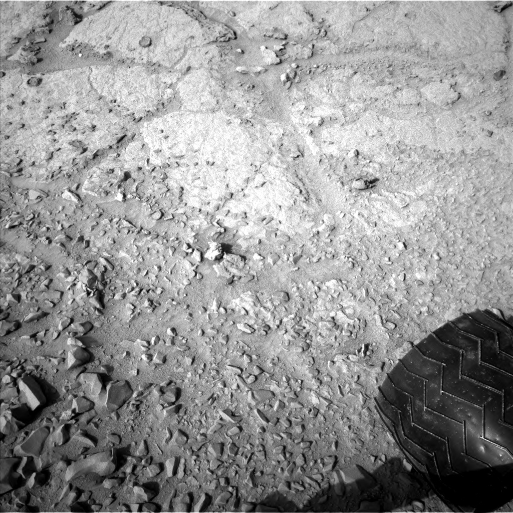 Nasa's Mars rover Curiosity acquired this image using its Left Navigation Camera on Sol 309, at drive 658, site number 6