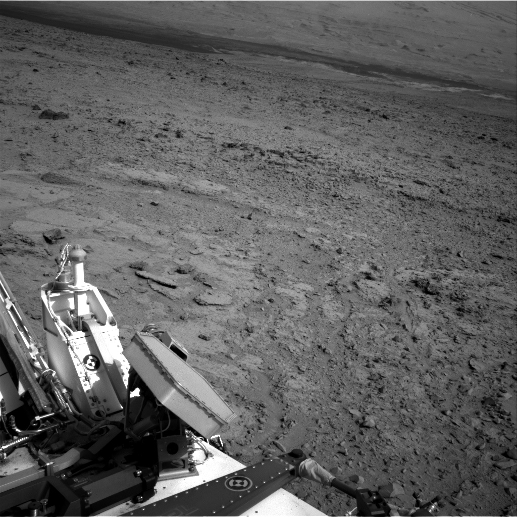 Nasa's Mars rover Curiosity acquired this image using its Right Navigation Camera on Sol 309, at drive 658, site number 6