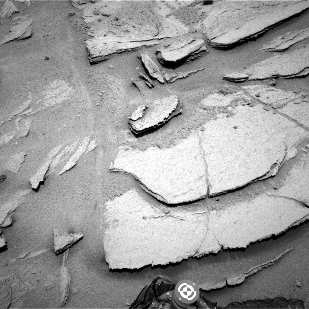 Nasa's Mars rover Curiosity acquired this image using its Left Navigation Camera on Sol 313, at drive 704, site number 6